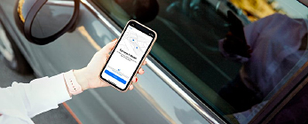 UWB app on phone
