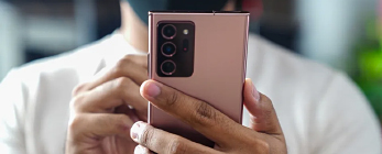 oerson holding phone