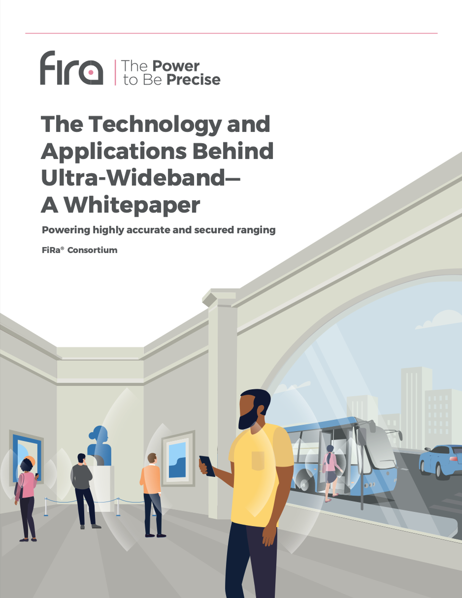 Cover of The Technology and Applications Behind UWB White Paper
