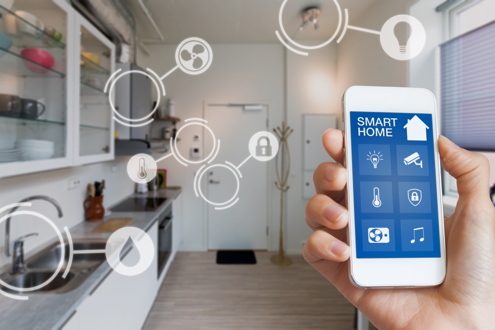 smart home point-and-trigger applications
